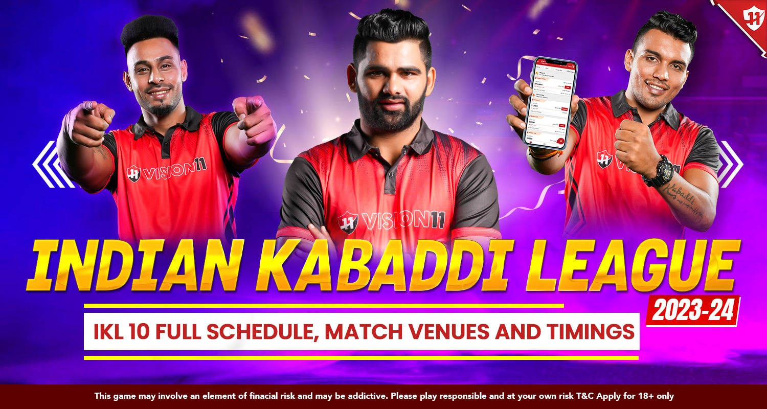 Indian Kabaddi League 2023 IKL 10 Full Schedule, Match Venues and Timings