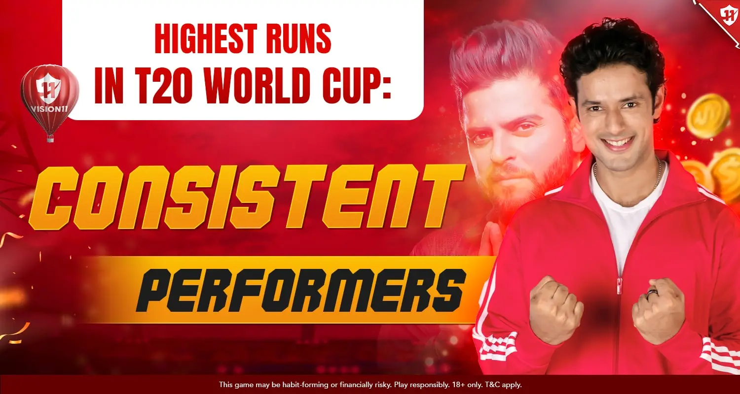 Highest Runs in T20 World Cup: Consistent Performers
