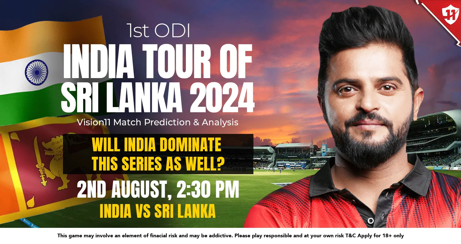 India vs Sri Lanka 1st ODI Match Prediction and Fantasy Cricket Tips