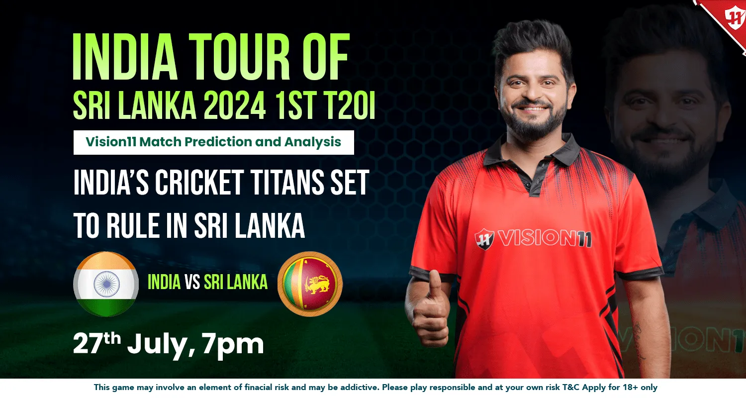 India vs Sri Lanka 1st T20I Match Prediction and Fantasy Cricket Tips