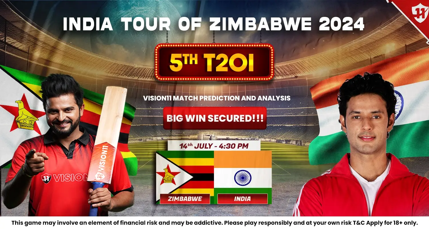 India vs Zimbabwe 5th T20I Match Prediction: Predicted Playing 11 and Fantasy Cricket Tips