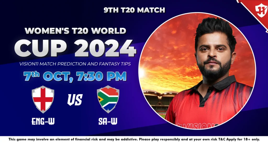 Women’s T20 World Cup 2024: ENG-W vs SA-W 9th T20 Match Prediction, Playing XI, and Fantasy Cricket Tips