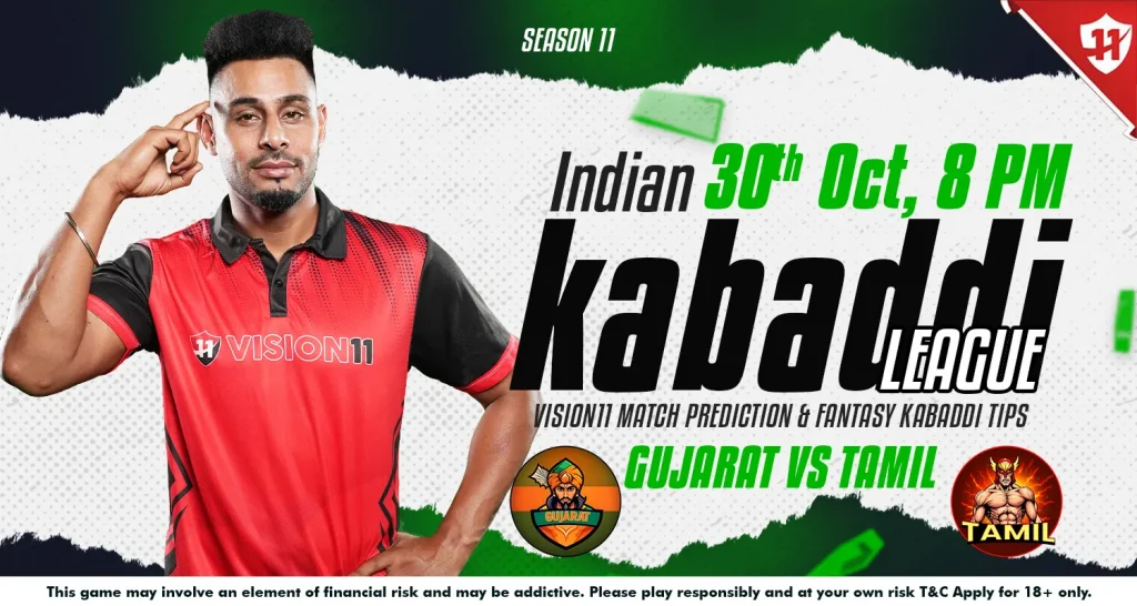 Indian Kabaddi League 2024: IKL11 Gujarat vs Tamil Match Prediction & Fantasy Kabaddi Tips