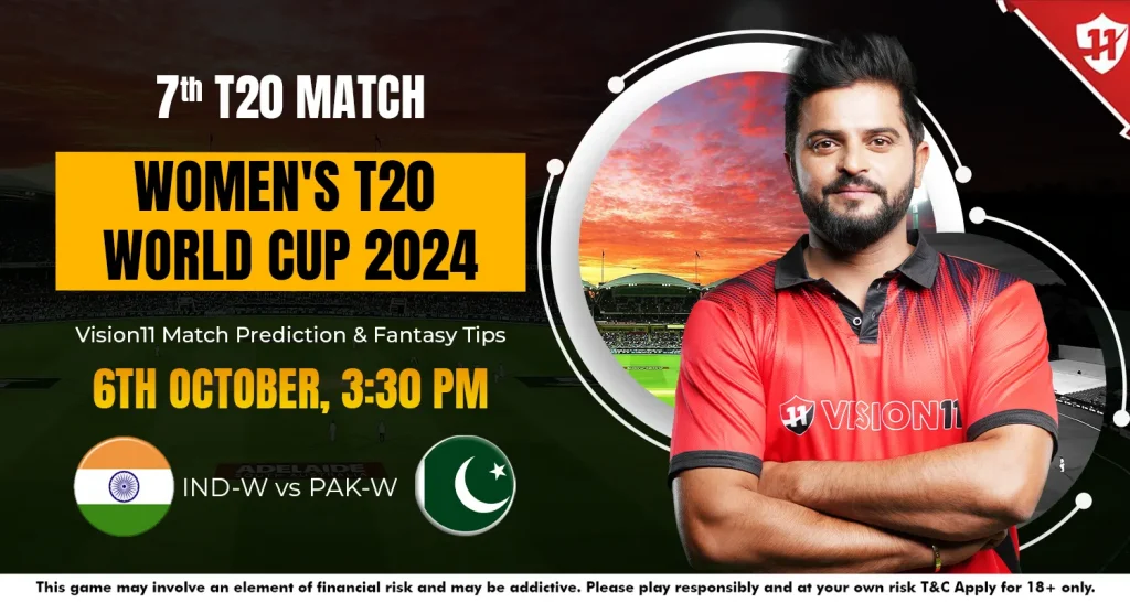 Women’s T20 World Cup 2024: IND-W vs PAK-W 7th T20 Match Prediction, Playing XI, and Fantasy Cricket Tips