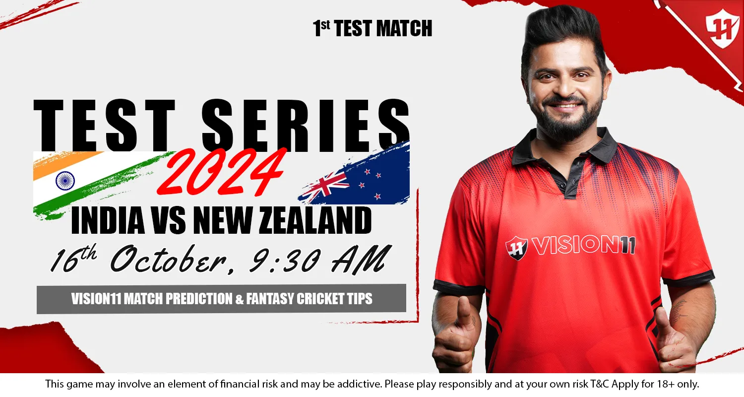 India vs New Zealand 1st Test Match Prediction, Playing XI & Fantasy Cricket Tips