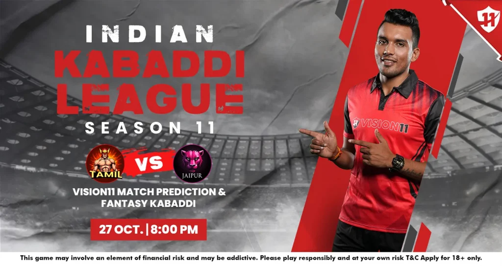 Indian Kabaddi League 2024: IKL11 Jaipur vs Tamil Match Prediction & Fantasy Kabaddi Tips