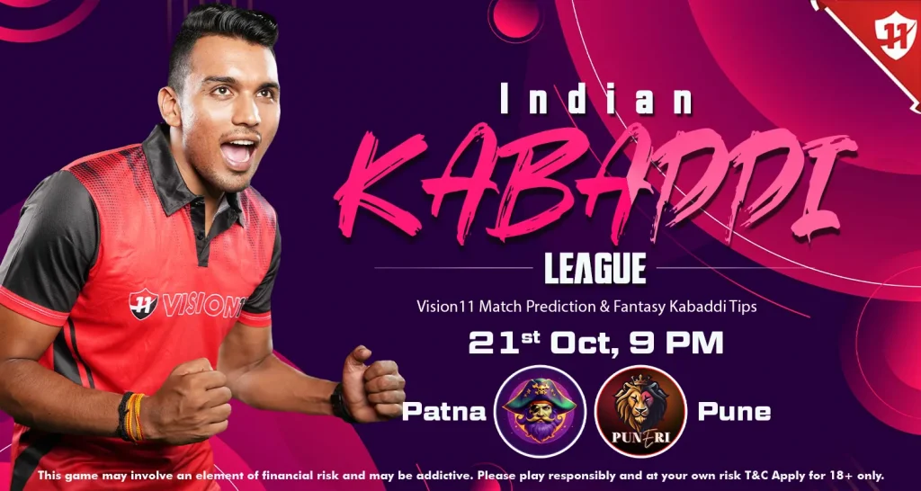 Indian Kabaddi League 2024 : IKL11 Pune vs Patna Match Prediction & Fantasy Kabaddi Tips