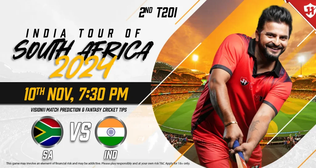 India vs South Africa 2nd T20I Match Prediction, Probable Playing XI, and Fantasy Cricket Tips