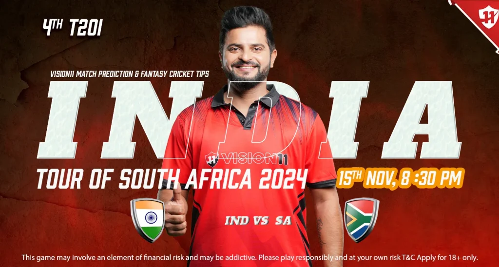 India vs South Africa 4th T20I Match Prediction, Probable Playing XI, and Fantasy Cricket Tips