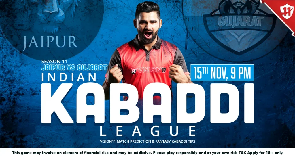 Indian Kabaddi League 2024: IKL11 Jaipur vs Gujarat Match Prediction & Fantasy Kabaddi Tips