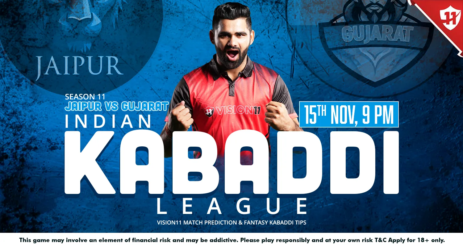 Indian Kabaddi League 2024: IKL11 Jaipur vs Gujarat Match Prediction & Fantasy Kabaddi Tips