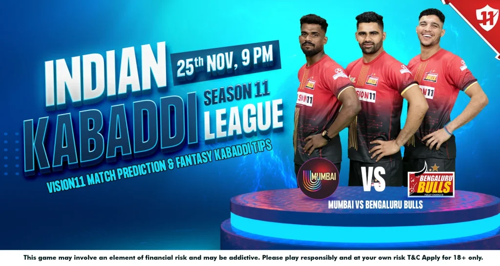 Indian Kabaddi League 2024: IKL-11 Mumbai vs Bengaluru Bulls Match Prediction & Fantasy Kabaddi Tips