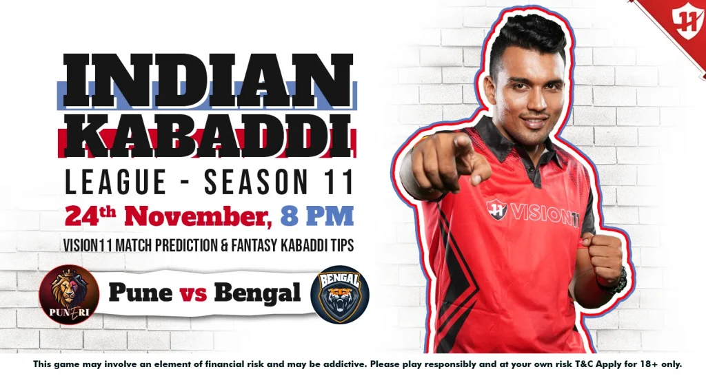 Indian Kabaddi League 2024: IKL-11 Pune vs Bengal Match Prediction & Fantasy Kabaddi Tips