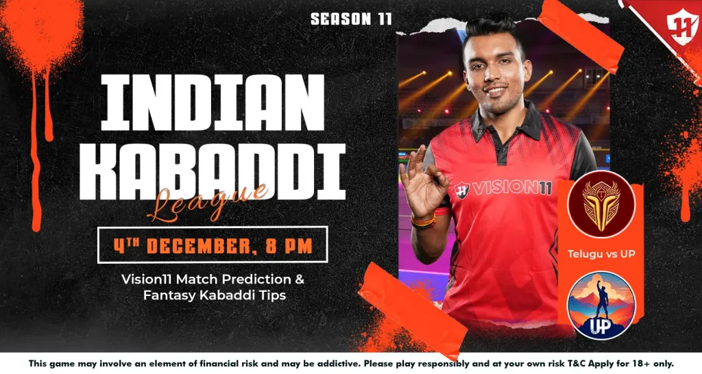 Indian Kabaddi League 2024: IKL-11 Telugu vs UP Match Prediction & Fantasy Kabaddi Tips