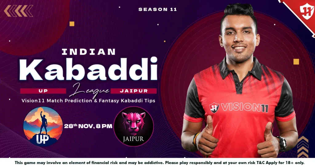 Indian Kabaddi League 2024: IKL-11 UP vs Jaipur Match Prediction & Fantasy Kabaddi Tips