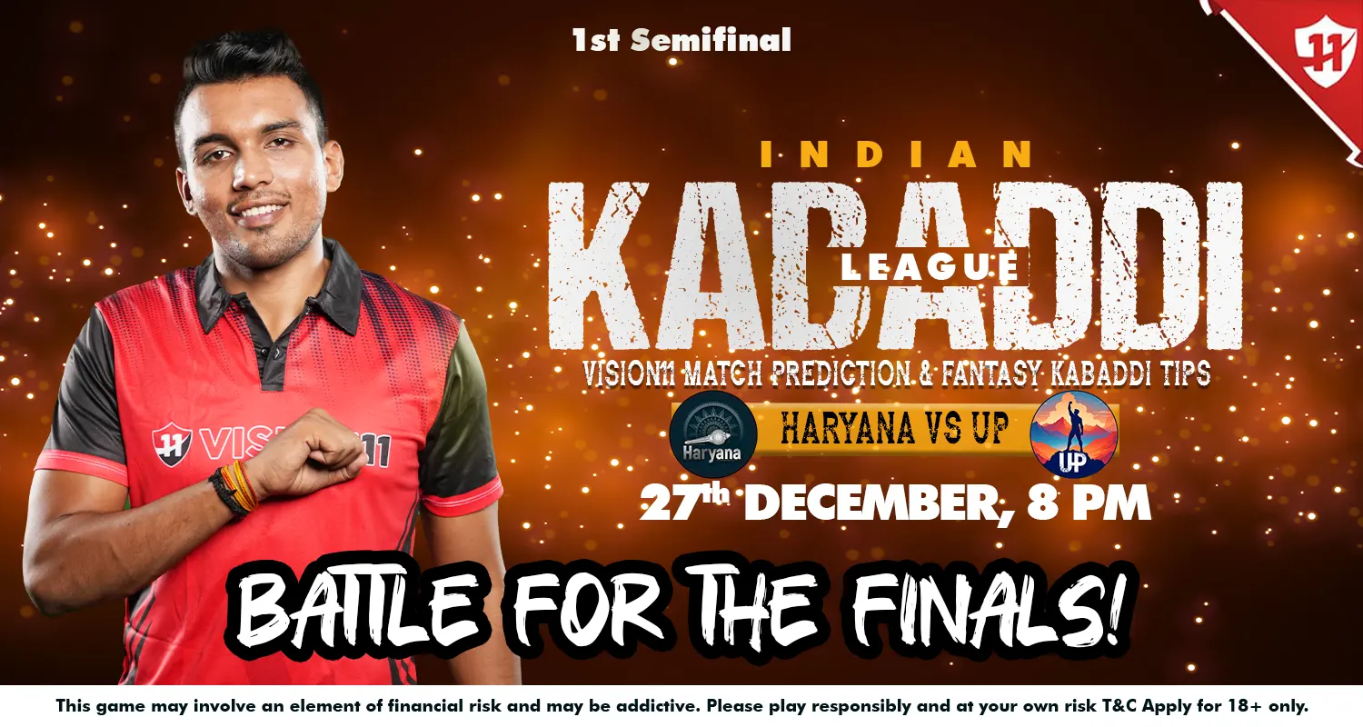 1st Semi-Final Haryana vs UP