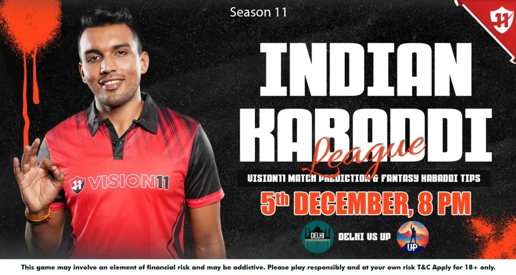 Indian Kabaddi League 2024: IKL-11 Delhi vs UP Match Prediction & Fantasy Kabaddi Tips