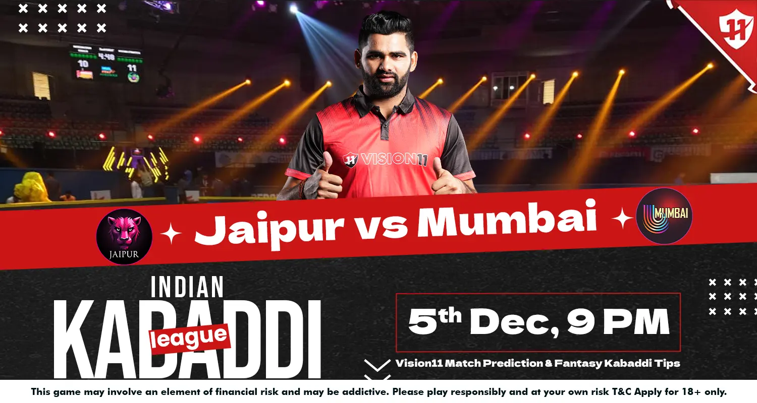 Indian Kabaddi League 2024: IKL-11 Jaipur vs Mumbai Match Prediction & Fantasy Kabaddi Tips