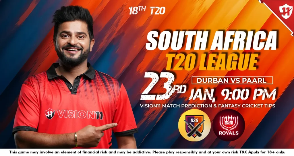 Durban vs Paarl – South Africa T20 League 18th Match Prediction & Fantasy Cricket Tips