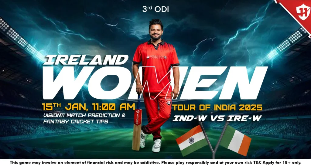 Ireland Women Tour of India 2025: IND-W vs IRE-W 3rd ODI Match Predictions and Fantasy Cricket Tips