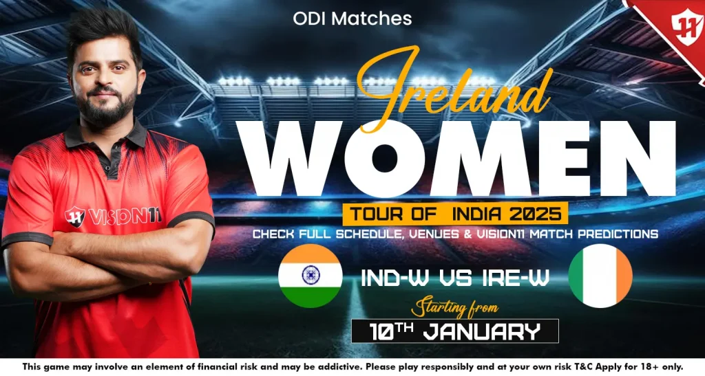 Ireland Women Tour of India 2025: IND-W vs IRE-W ODI Series Full Schedule and Match Predictions