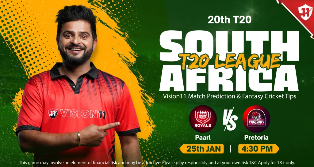 Paarl vs Pretoria – South Africa T20 League 20th Match Prediction & Fantasy Cricket Tips