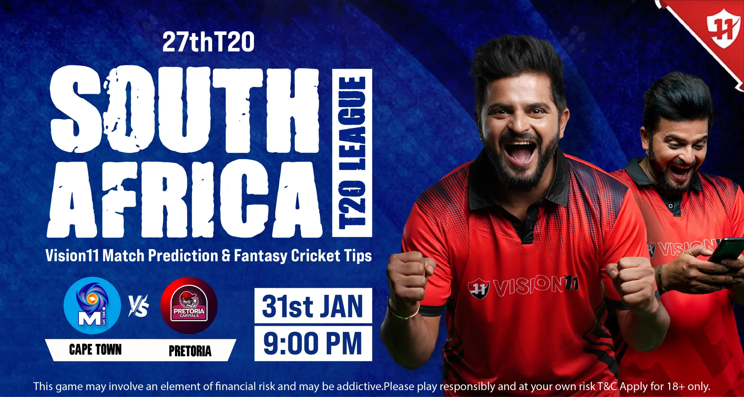 Pretoria vs Cape Town 27th T20 match prediction