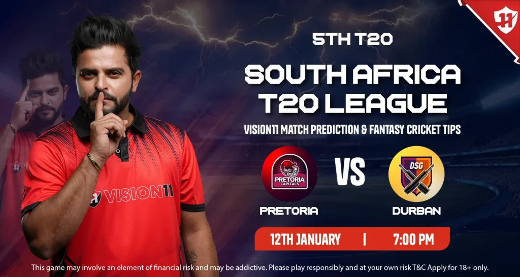 Pretoria vs Durban – South Africa T20 League 5th Match Prediction & Fantasy Cricket Tips