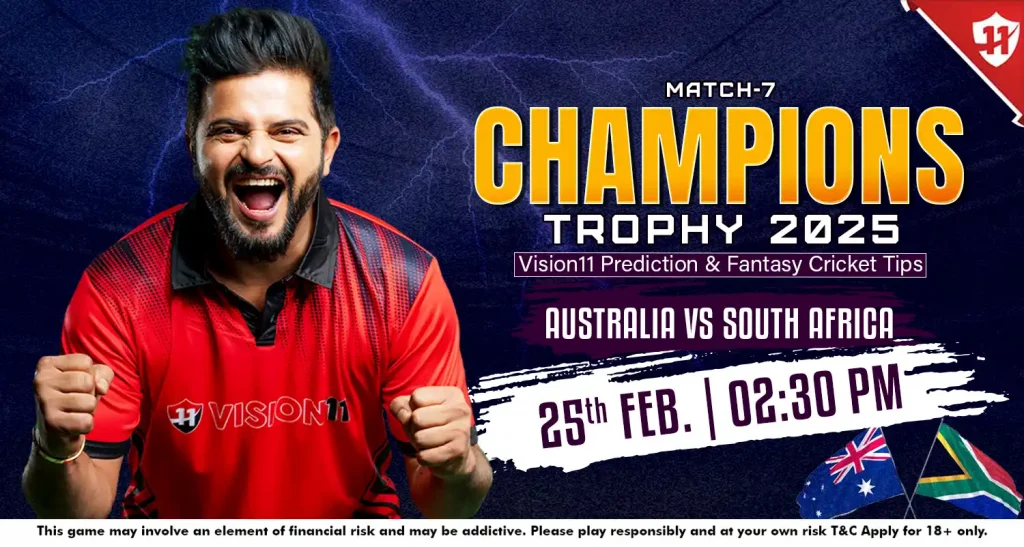 Australia vs South Africa – ICC Champions Trophy 2025 Match-7 Prediction and Fantasy Cricket Tips