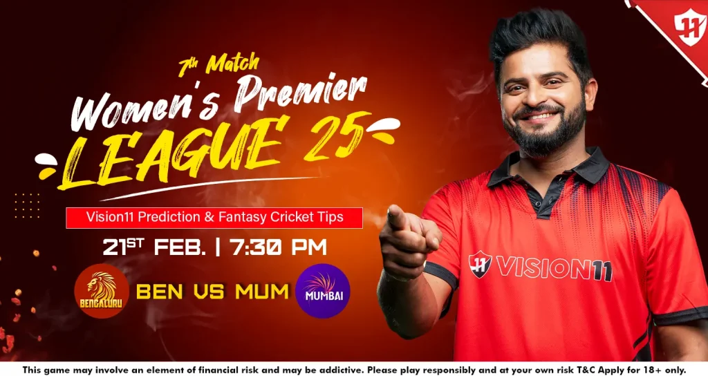 Bengaluru vs Mumbai – Women’s Premier League 2025 7th Match Prediction and Fantasy Cricket Tips