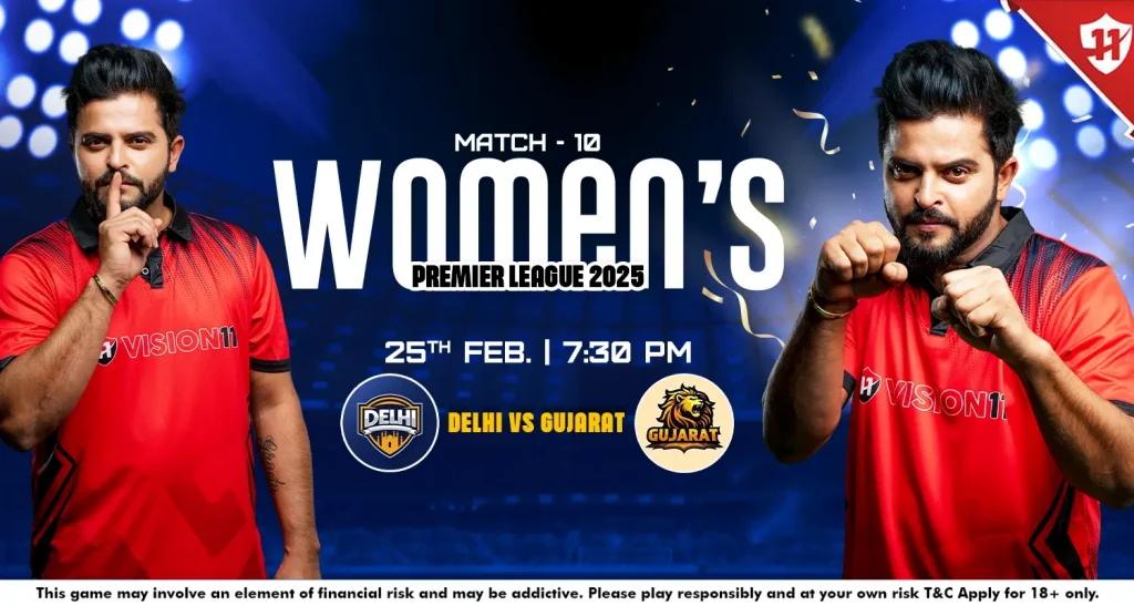 Delhi vs Gujarat – Women’s Premier League 2025 10th Match Prediction and Fantasy Cricket Tips