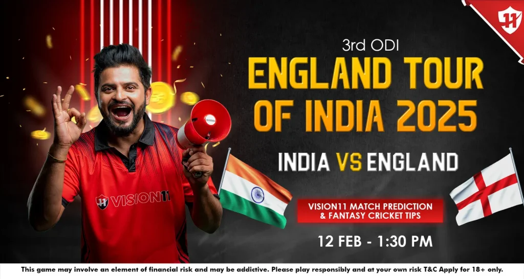 IND vs ENG 3rd ODI Match Prediction, Playing XI and Fantasy Cricket Tips