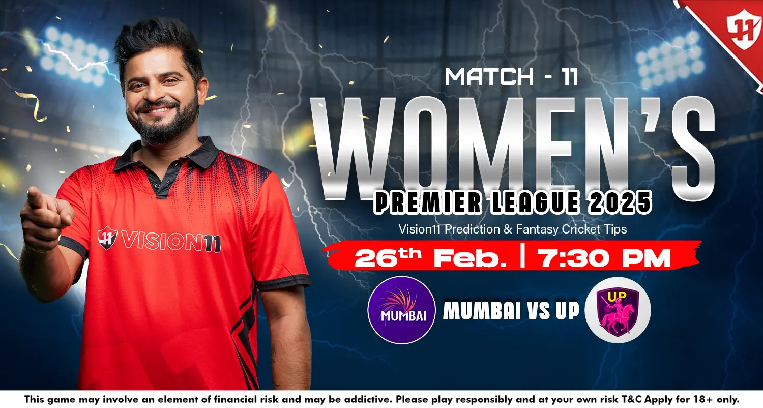 Mumbai vs UP – Women's Premier League 2025 11th Match Prediction and Fantasy Cricket Tips | Blog Banner