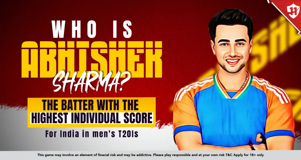 Who is Abhishek Sharma? The batter with the highest individual score for India in men’s T20Is