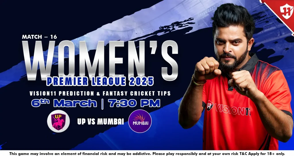 UP vs Mumbai – Women’s Premier League 2025 16th Match Prediction and Fantasy Cricket Tips